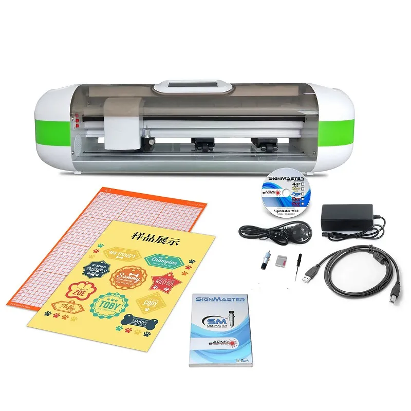 Mini330 A3+ A3 A4 Craft Cutter Máquina de corte de etiquetas e adesivos